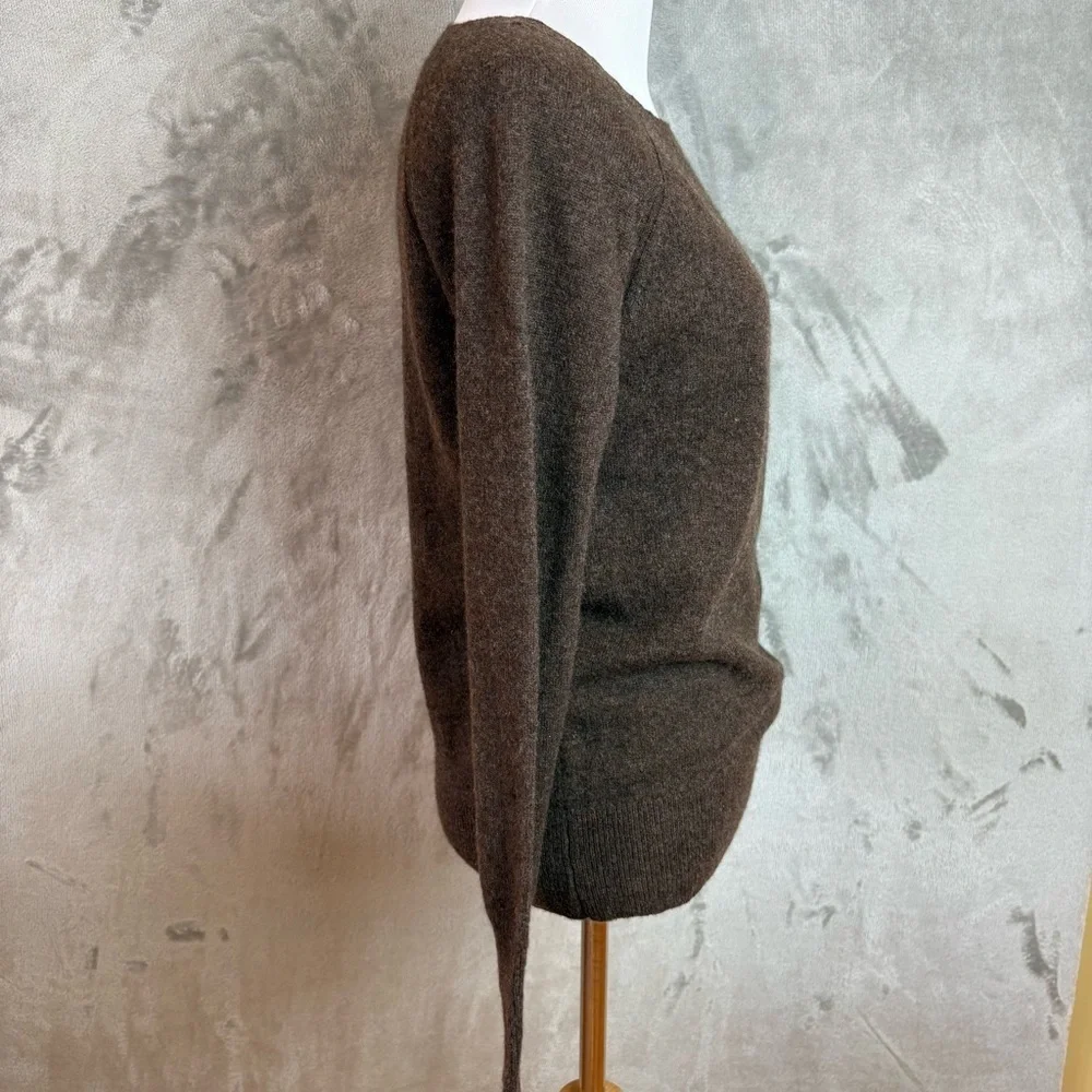 Halogen Cashmere Cozy Brown Wmn’s Sweater Sz XS
